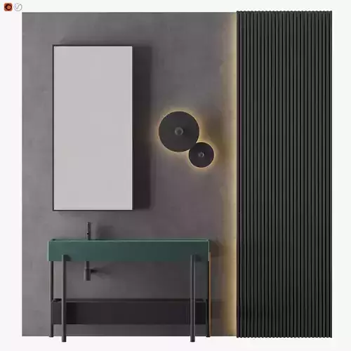 MODERN - Gray Bathroom - 10