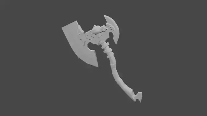 AXE KAPAK low poly