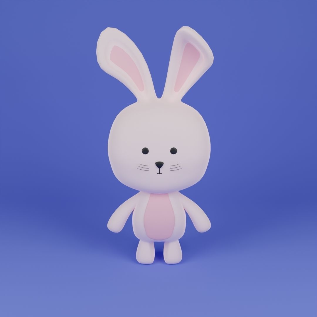 Bunny Rabbit 3D model_1