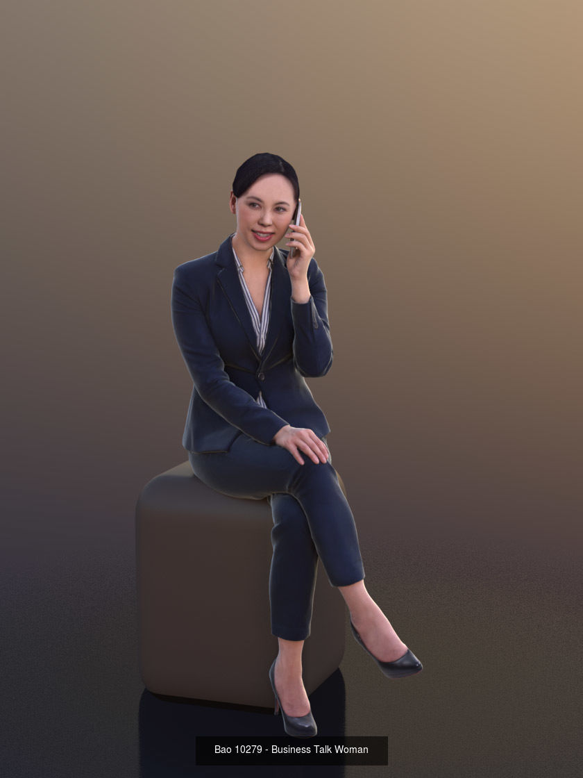 1001 - Sit Bundle 02 3D Model Collection_9