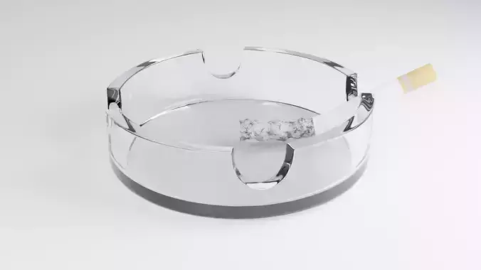 cigarette and ash tray