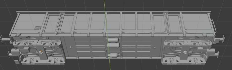 H0 1-87 scale Boxcar Eanos-x 056 3D print model_7