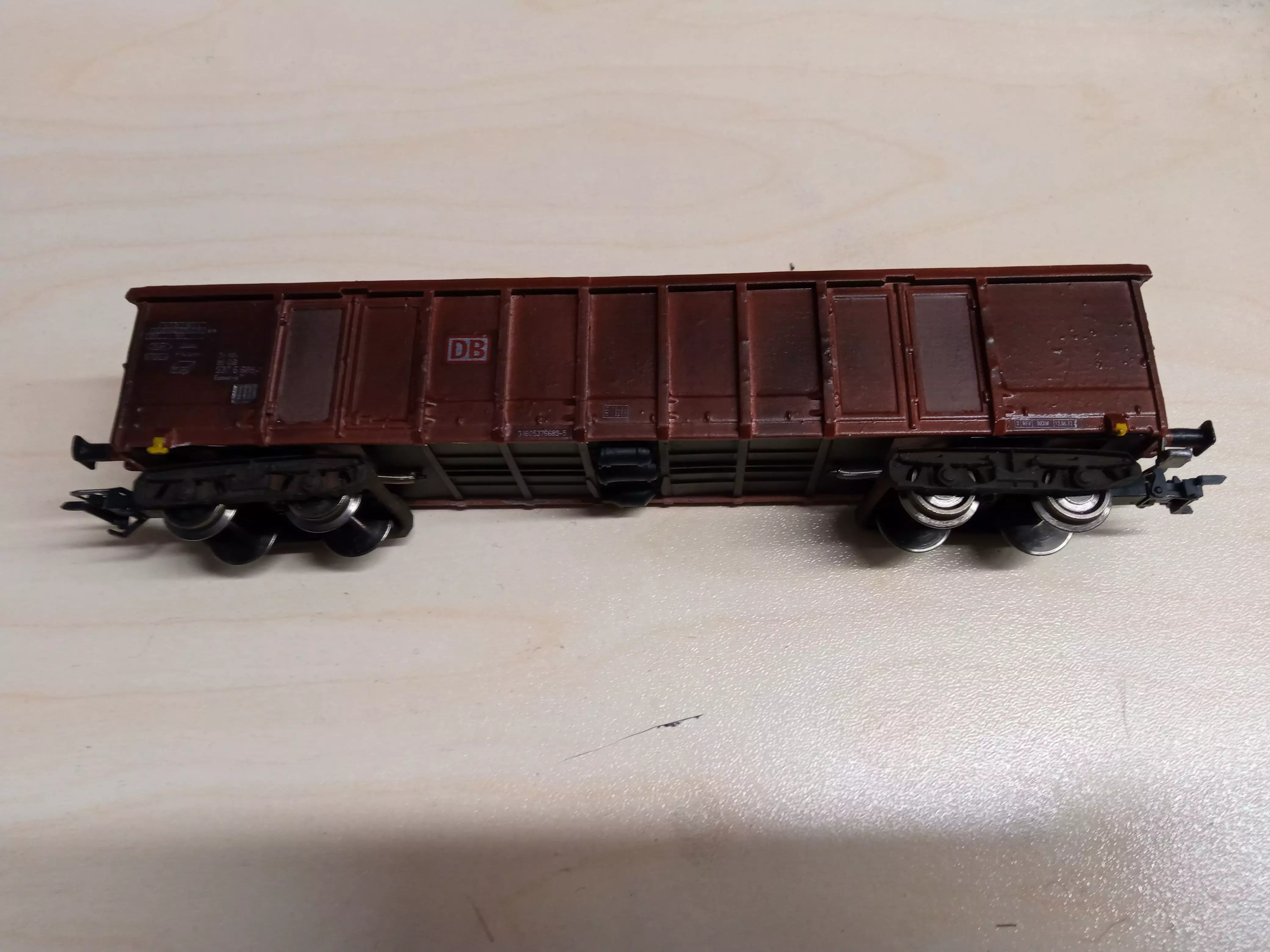 H0 1-87 scale Boxcar Eanos-x 056 3D print model_0