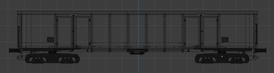 H0 1-87 scale Boxcar Eanos-x 056 3D print model_3
