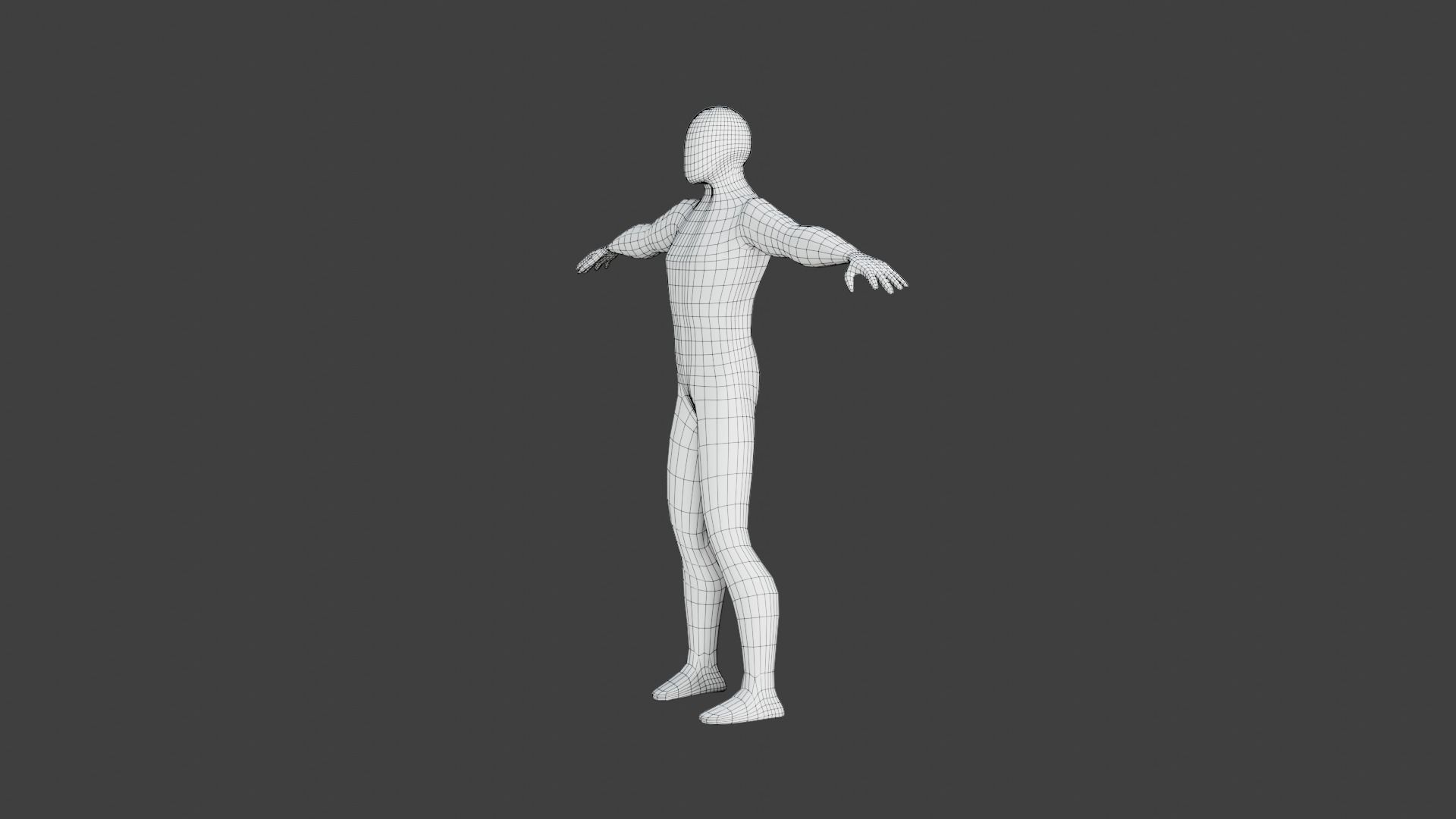 Spider Man Low Poly PBR GameReady Low-poly 3D model_13