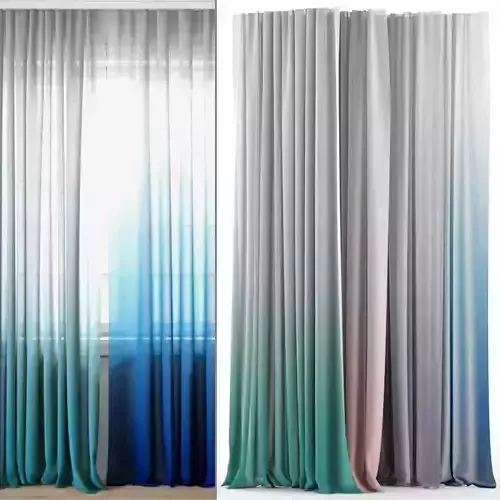 Curtains 129 Pottery Barn Teen Ombre Sheer Curtain