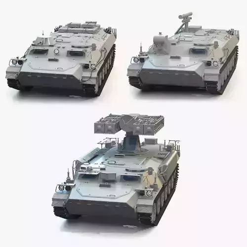 MT-LB High-Poly Collection armoured vehicle 
