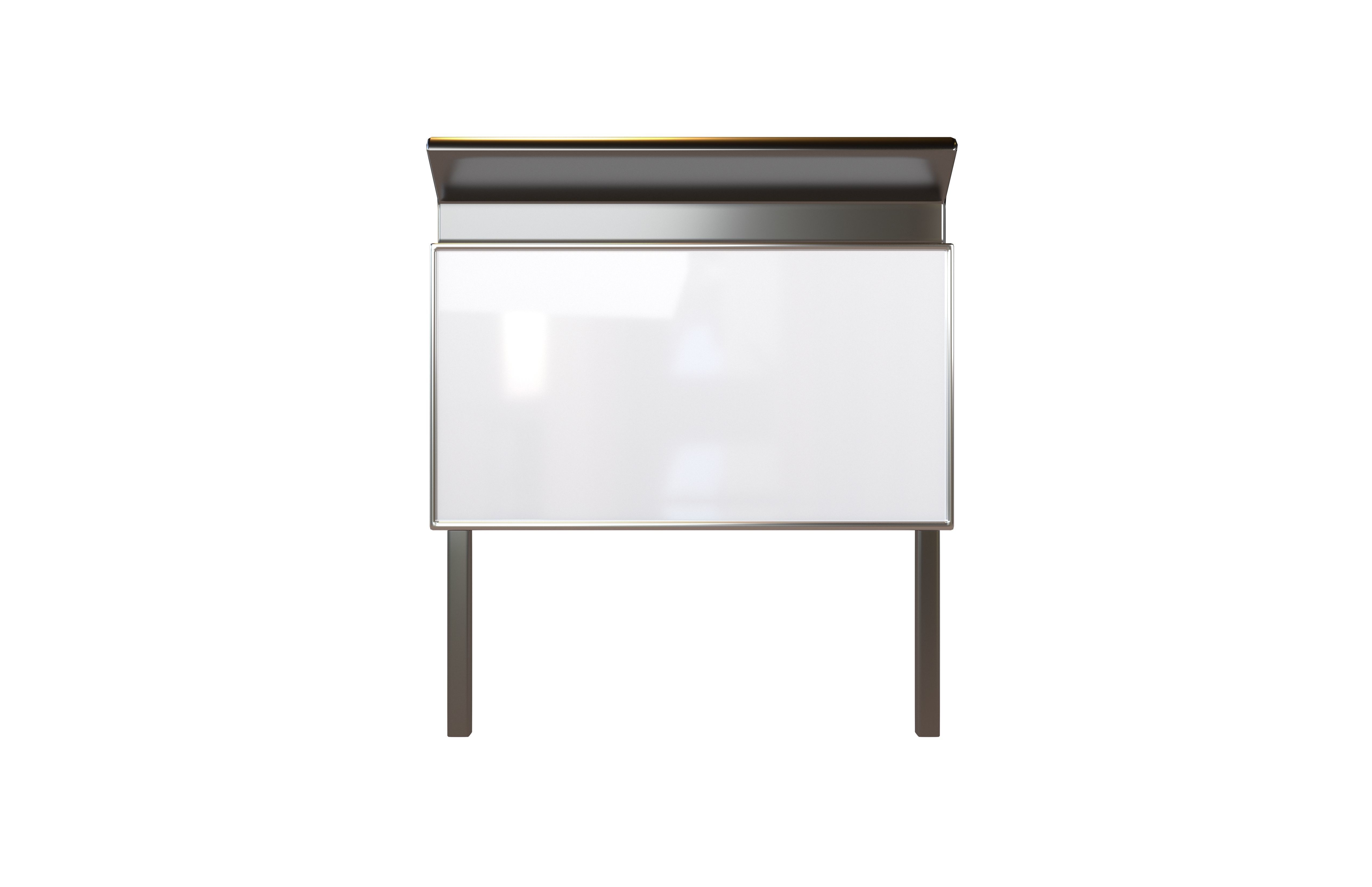 Advertising Display LCD Mockup v3 001 Low-poly 3D model_1