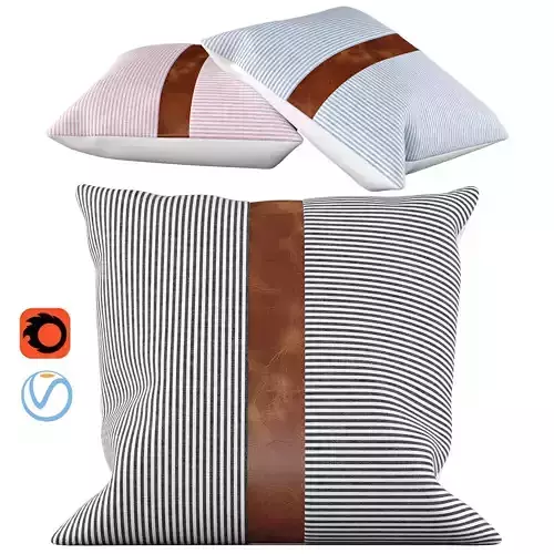 Pillow set 34 Merrycolor Farmhouse Decorative Couch Stripe Faux