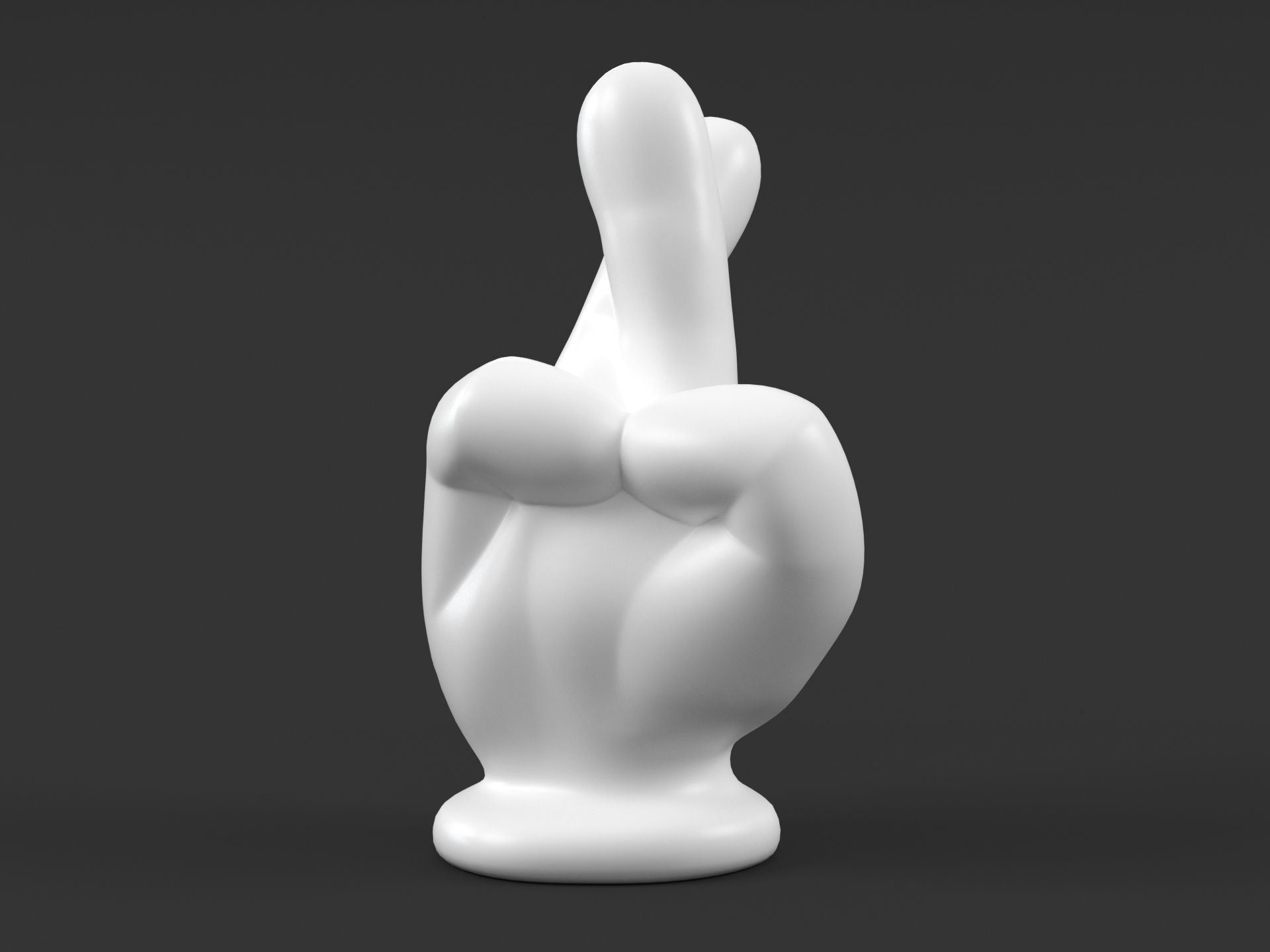 Mickeys hands Pack 01 3D print model_5