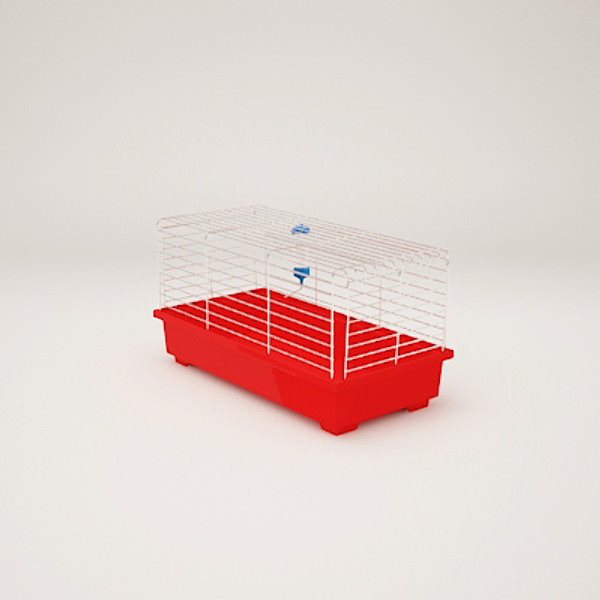 Hamster Cage 3D model_2