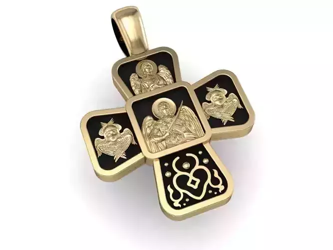 Cross ready for 3d print