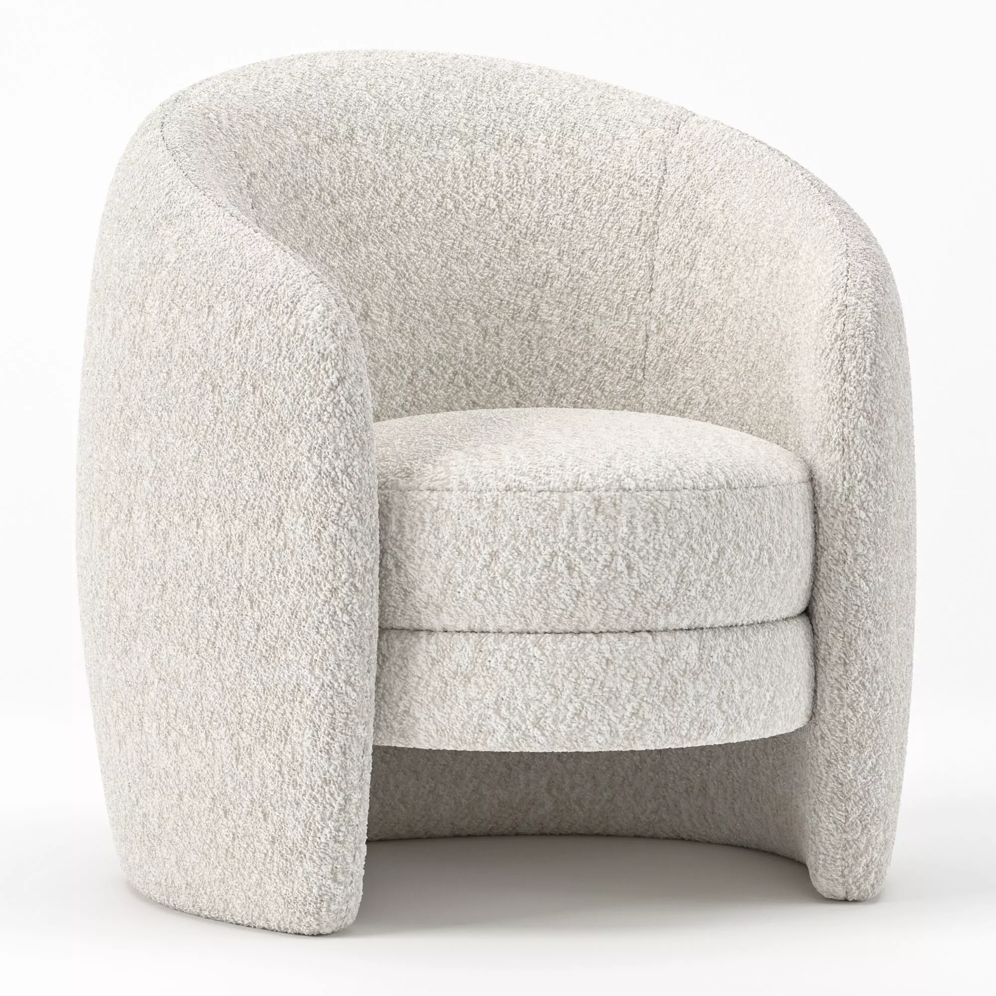 Crate and barrel Calder chair 3D model_0