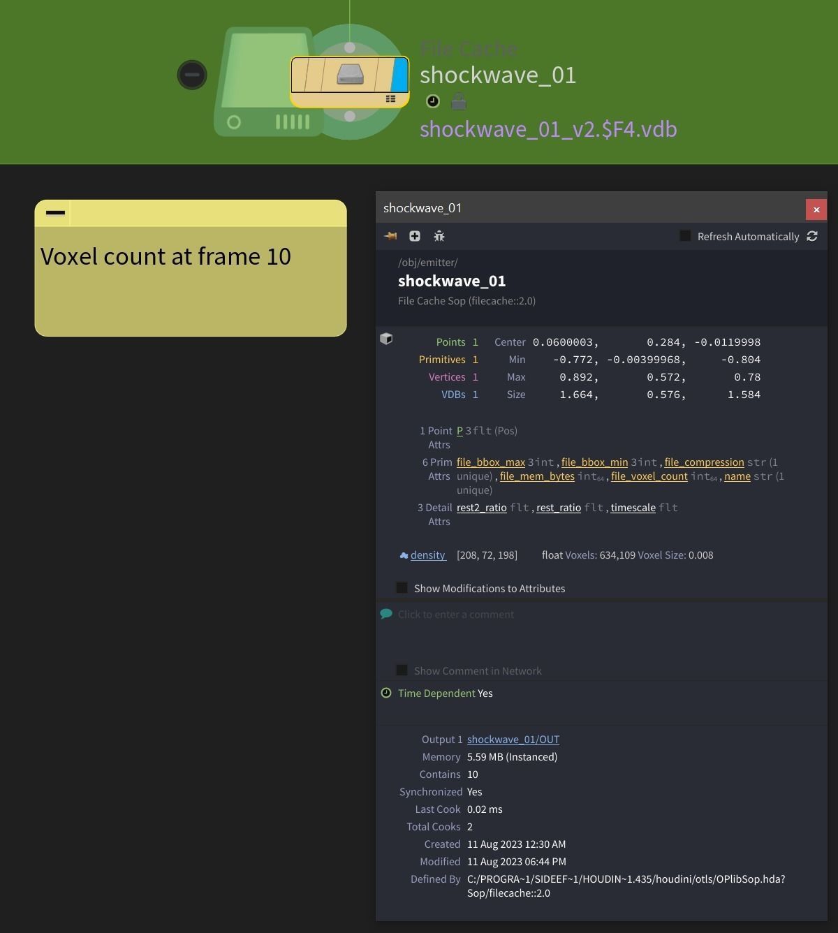 3D Animated Dust wave  explosion  3D model_8