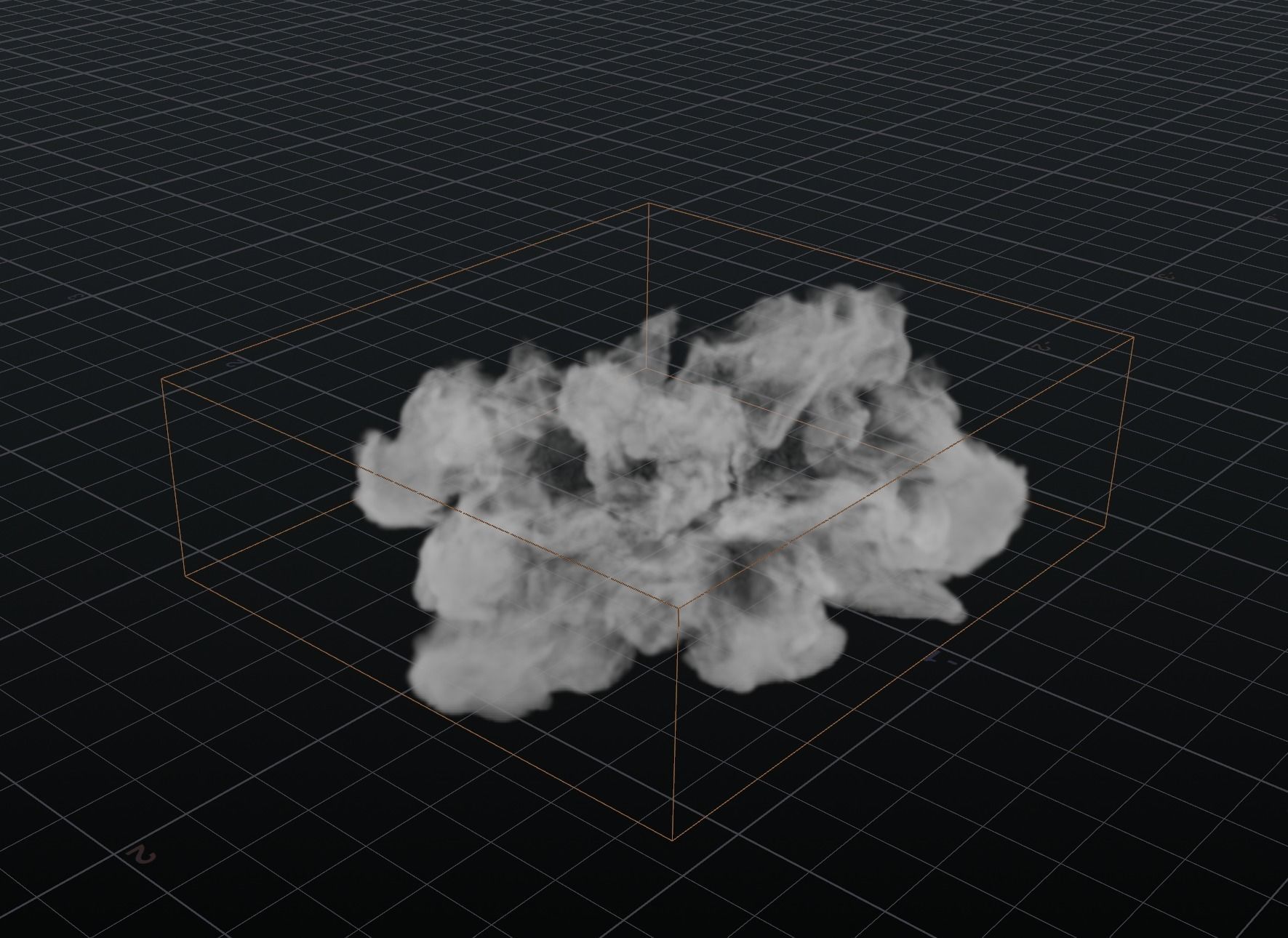 3D Animated Dust wave  explosion  3D model_6