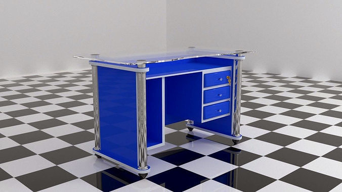 Office Table 3D model