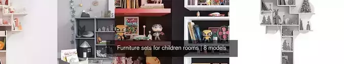 Furniture sets for children rooms