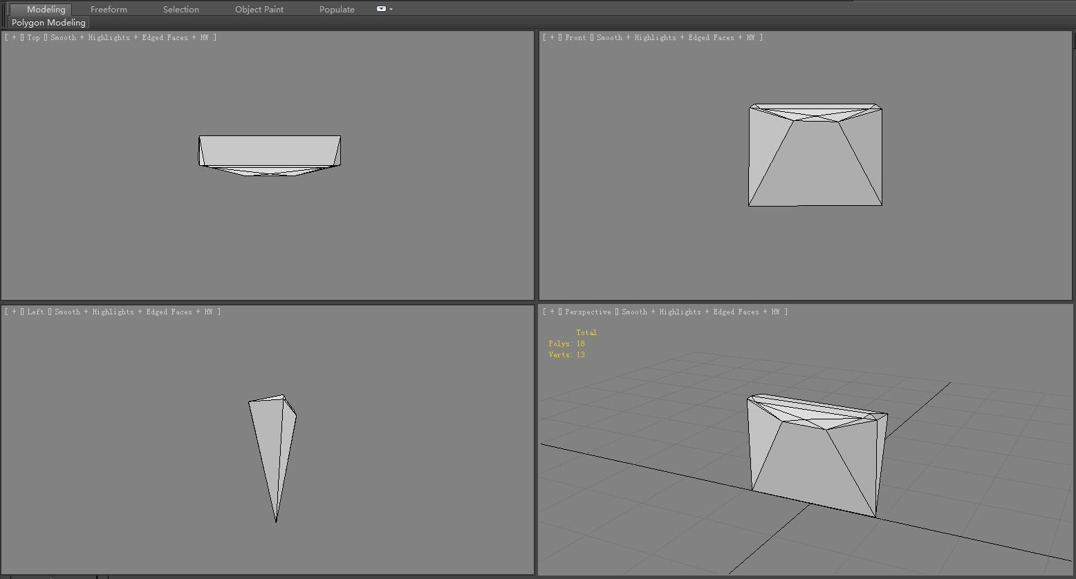 Cartoon chinese new year red envelope Low-poly 3D model_5