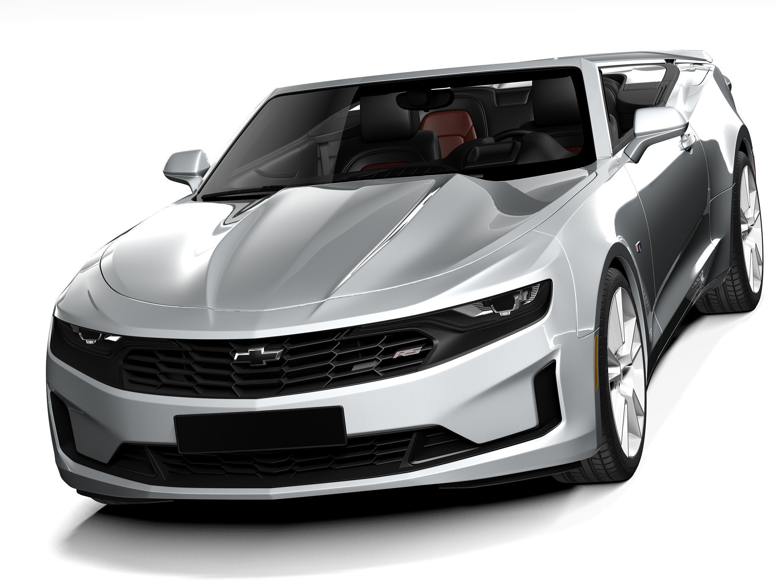 Chevrolet Camaro Convertible RS 2019 3D model_1