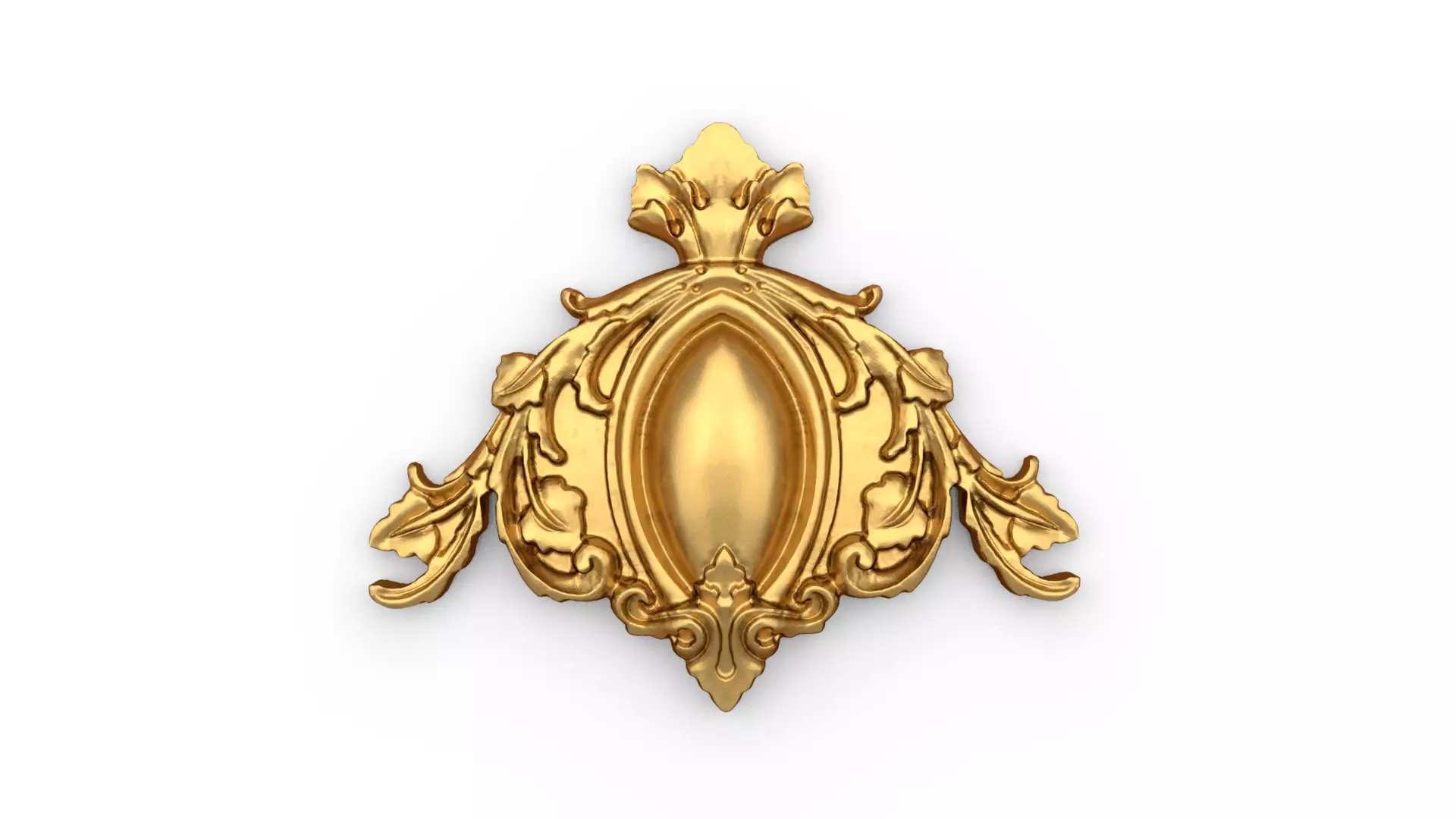Classic decor ornament 06 3D print model_0