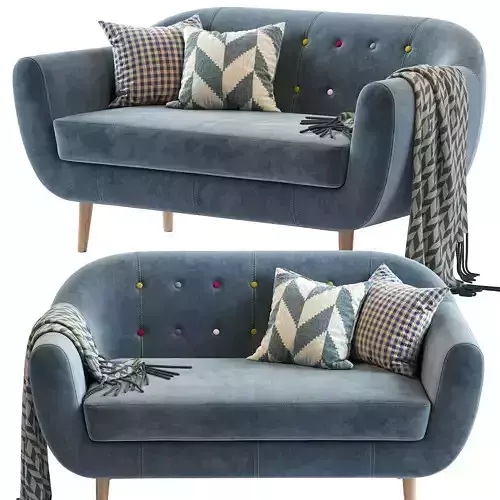 Sofa Rotterdam Tesla Gray