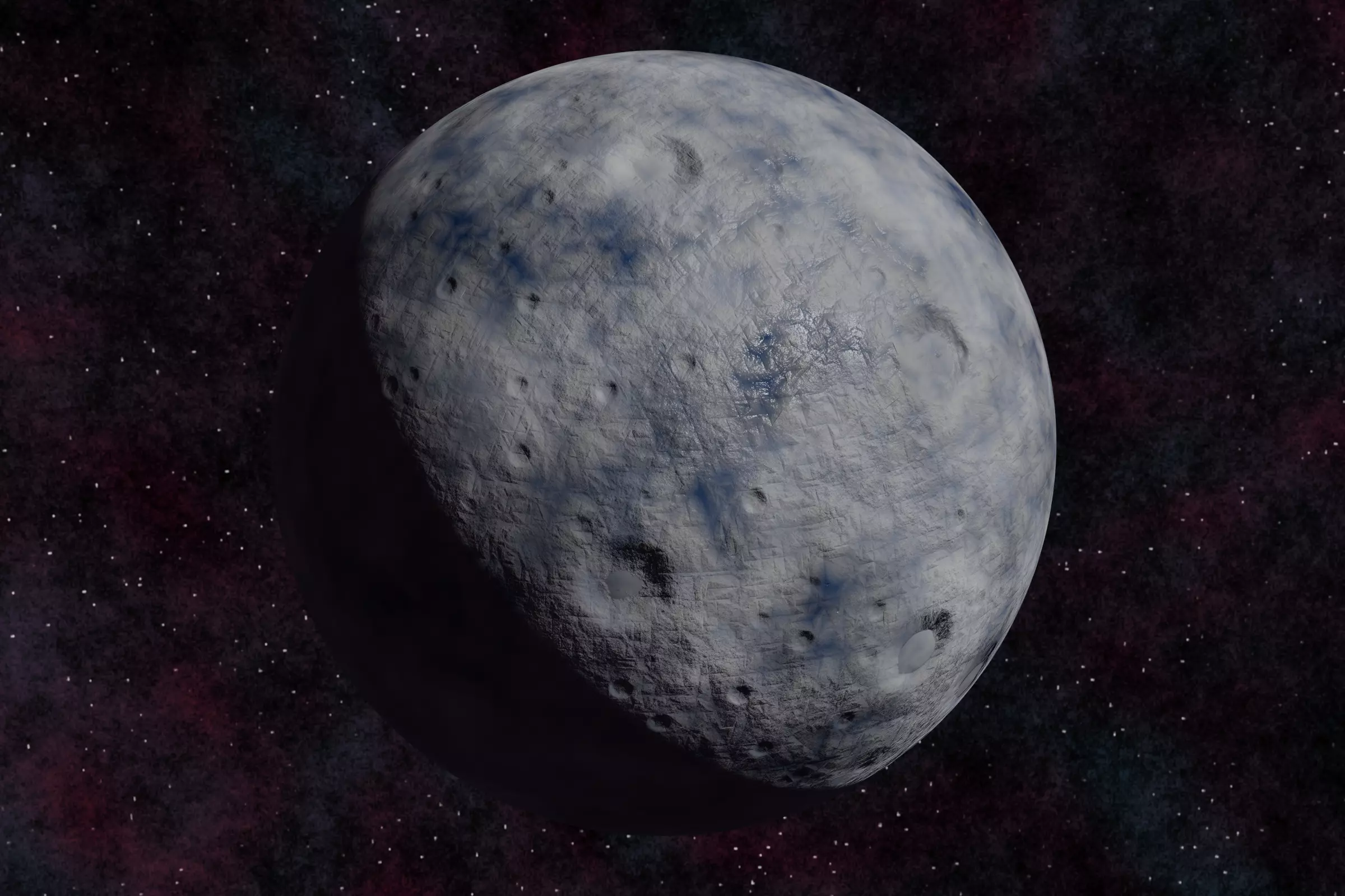 Ice planet 003-beta Low-poly 3D model_0