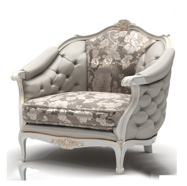 Classic Sofa and ArmChair Collection Vol 01    16 Items 3D model_6