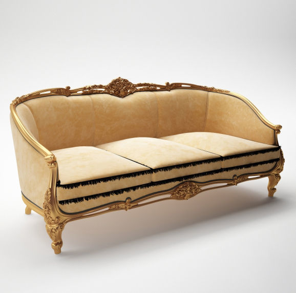 Classic Sofa and ArmChair Collection Vol 01    16 Items 3D model_8