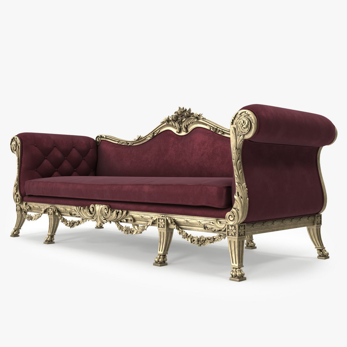 Classic Sofa and ArmChair Collection Vol 01    16 Items 3D model_4