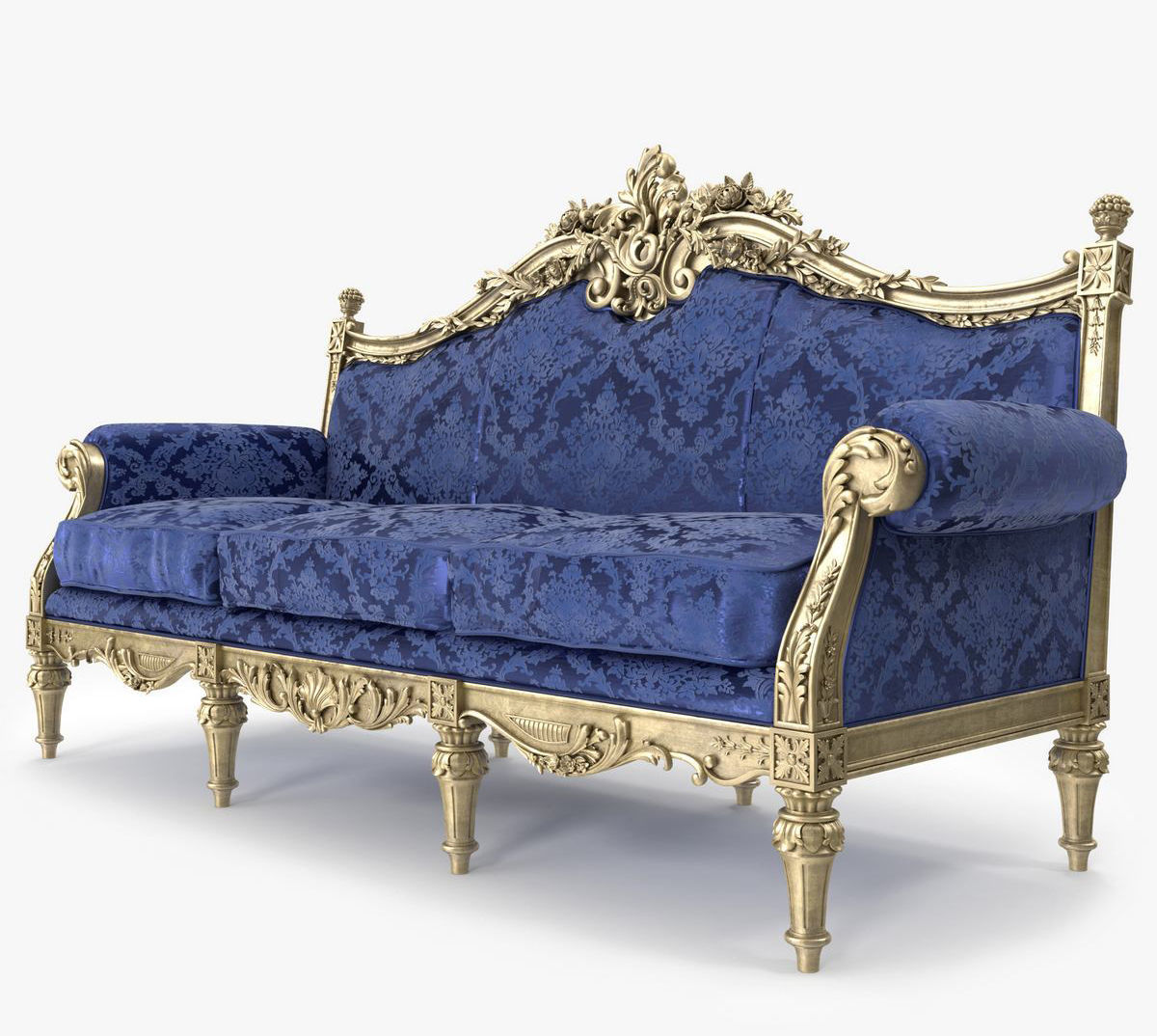 Classic Sofa and ArmChair Collection Vol 01    16 Items 3D model_14