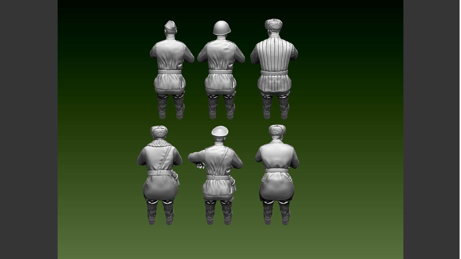 chauffeur ussr ww2 3D print model_21