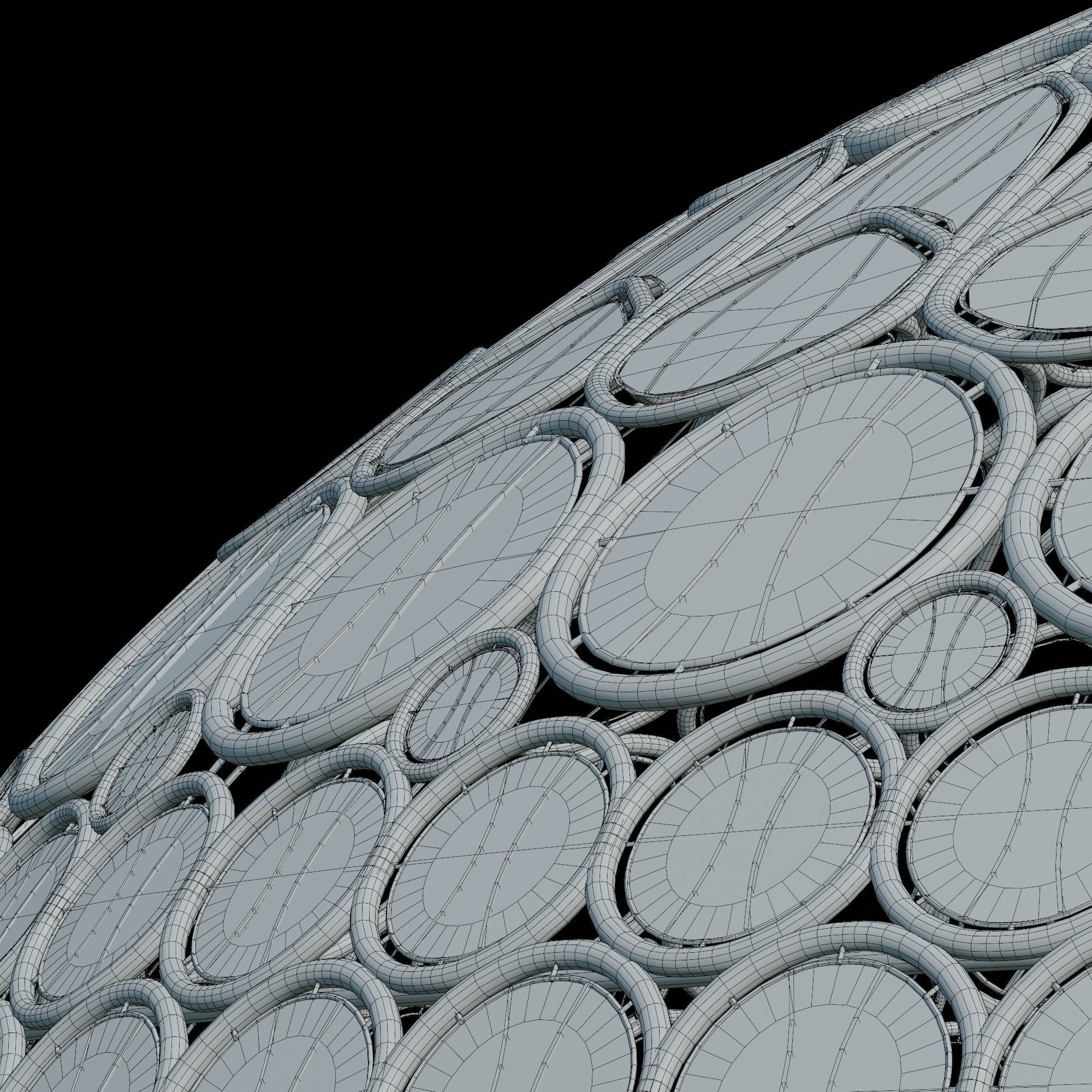 3D Expo 2020 Dubai Al Wasl Plaza only model 3D model_13