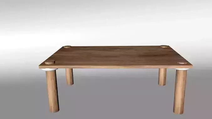 3D model of table