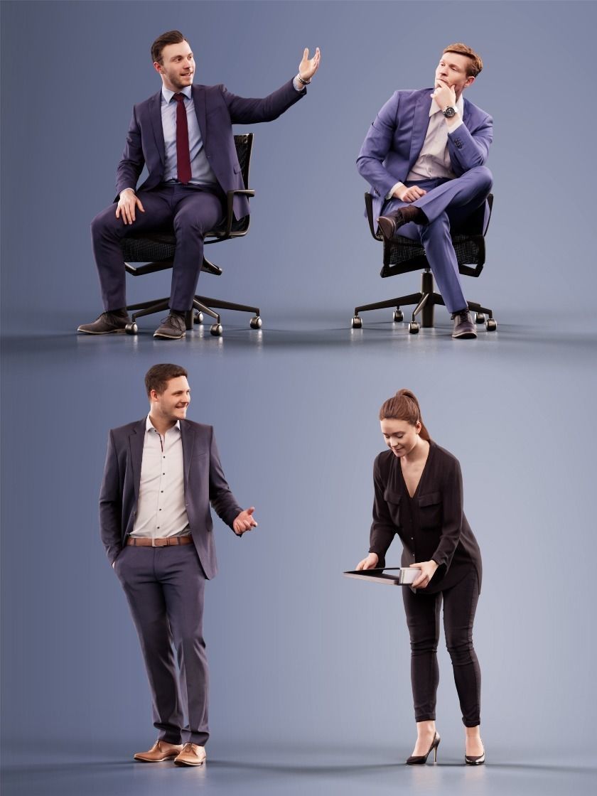 1402 - Presentation Pack 02 3D Model Collection_6