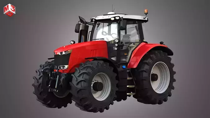 Massey Ferguson -7719 Tractor 3D model