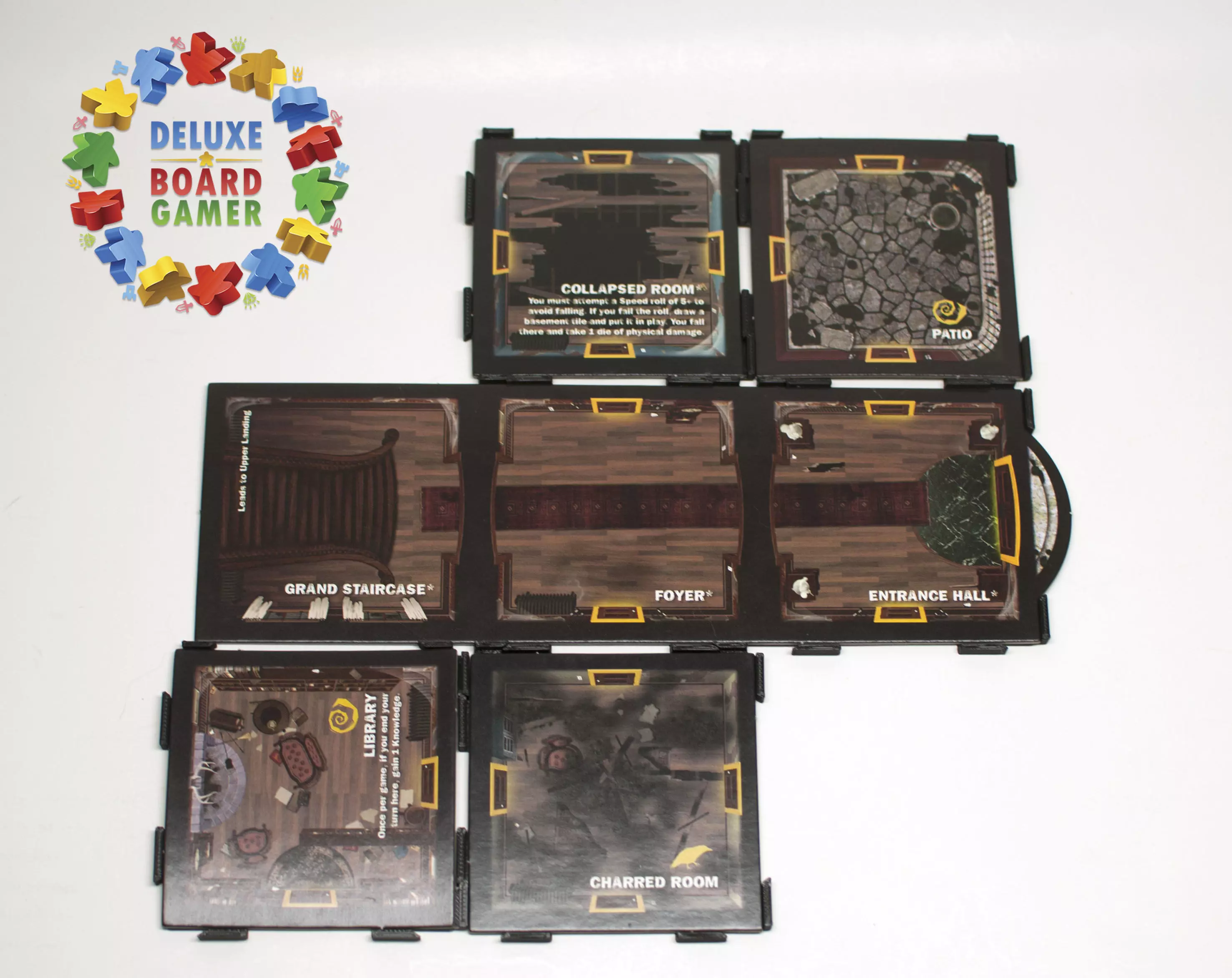 Betrayal at the House on the Hill Tile Holders Set 3D print model_0