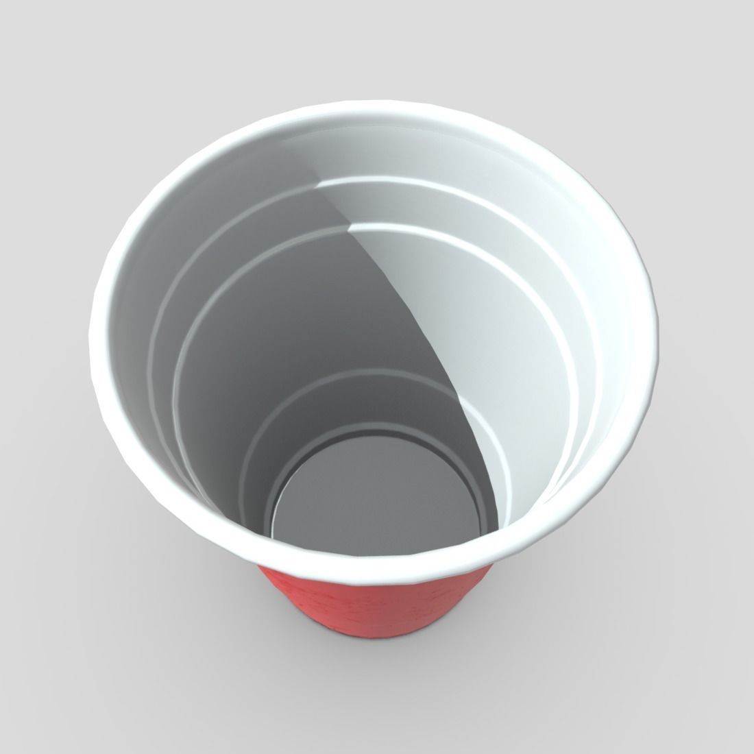 CC0 - Red Cup Free low-poly 3D model_5