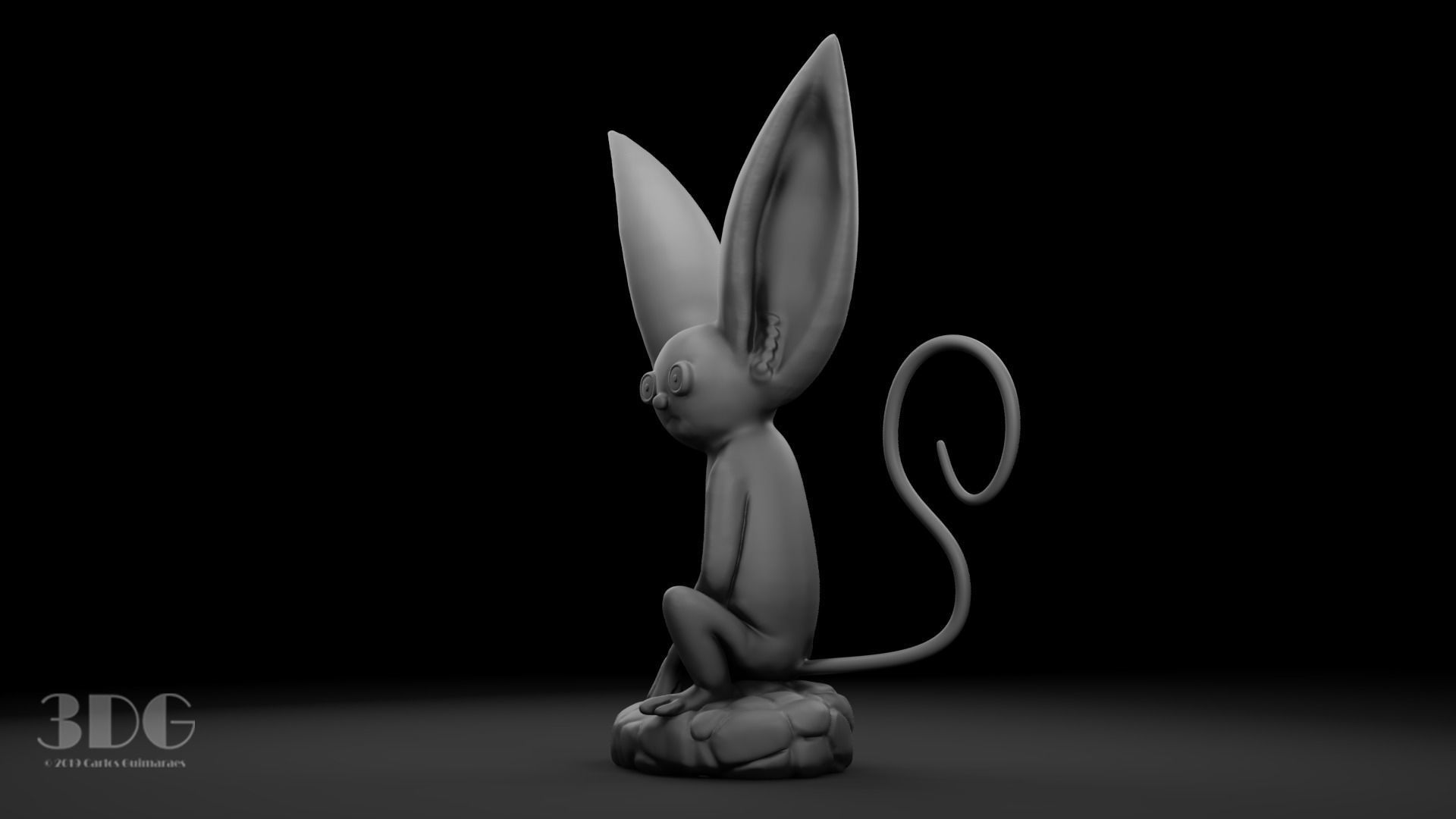 Momo Last Airbender 3D print model_3