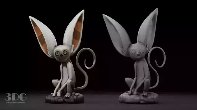 Momo Last Airbender 3D print model