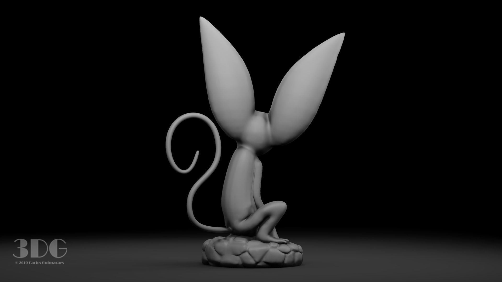Momo Last Airbender 3D print model_6