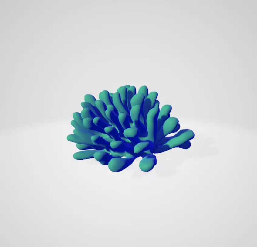 weird plant Free 3D model_0