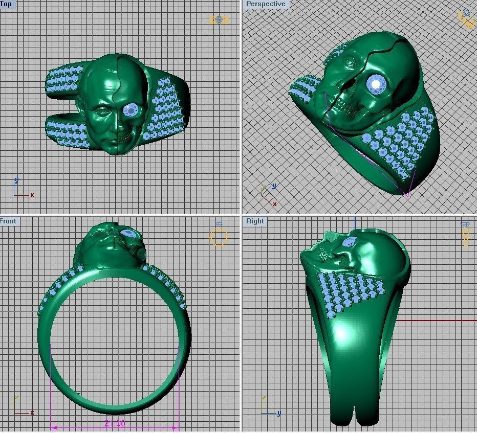 Ring ready for 3d print 3D print model_5
