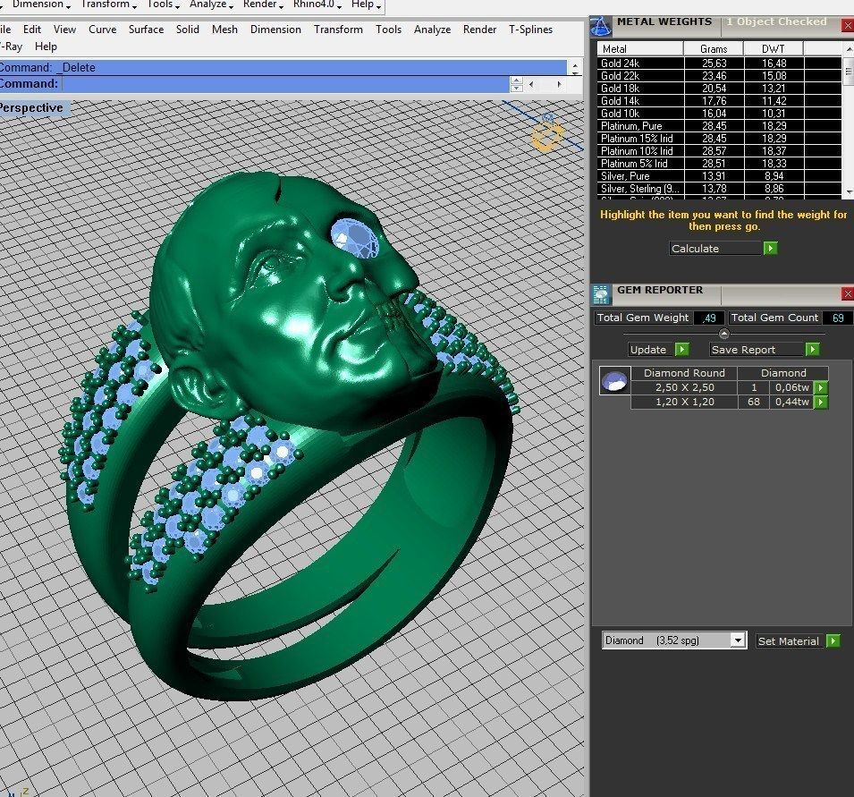 Ring ready for 3d print 3D print model_4