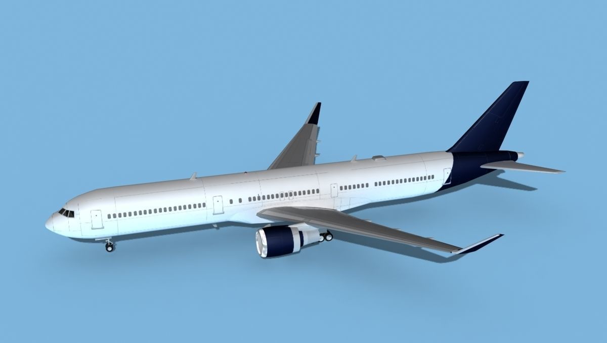 Boeing 767-400 Corporate 2 3D model_9