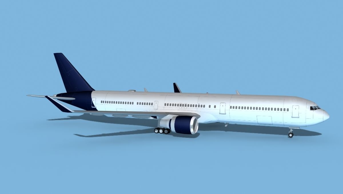 Boeing 767-400 Corporate 2 3D model_3