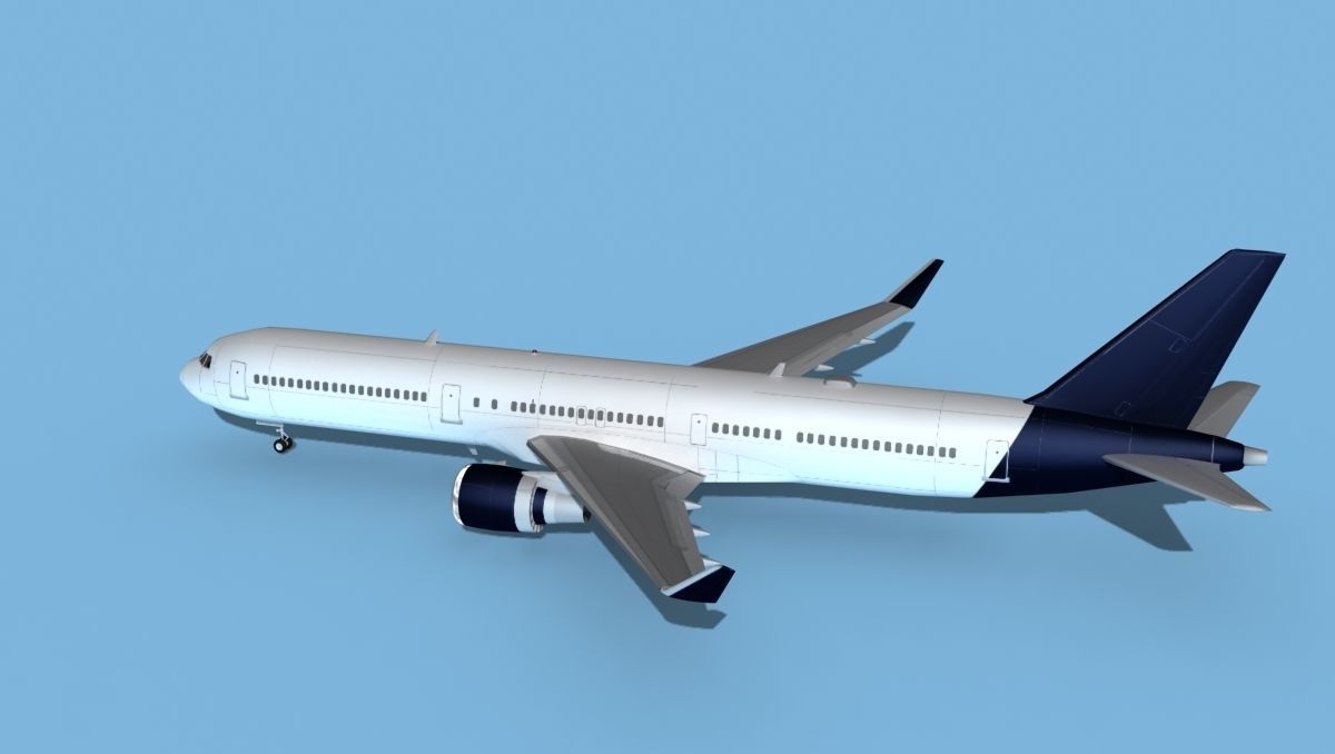Boeing 767-400 Corporate 2 3D model_8