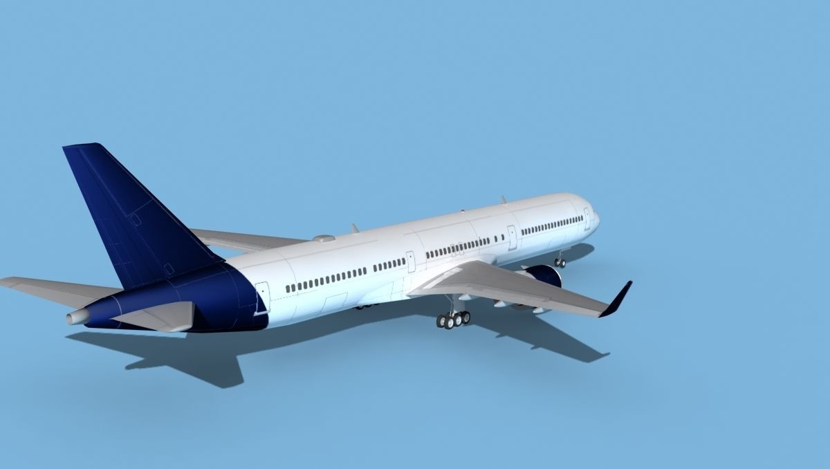 Boeing 767-400 Corporate 2 3D model_5