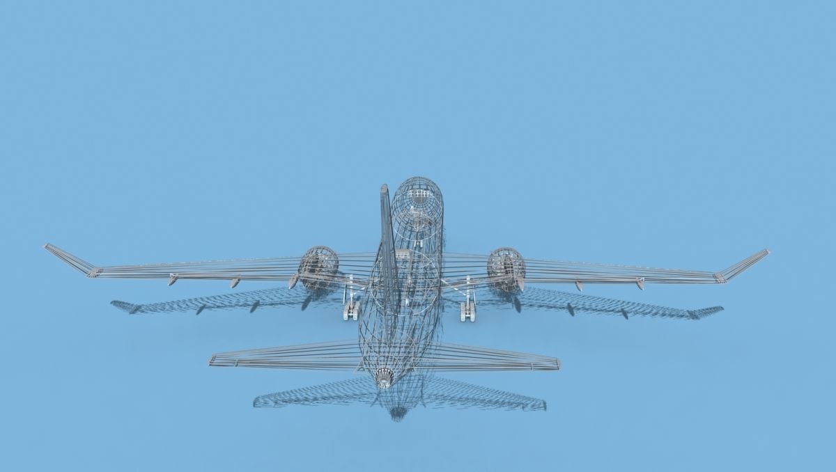 Boeing 767-400 Corporate 2 3D model_13