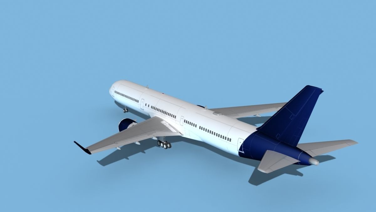 Boeing 767-400 Corporate 2 3D model_7