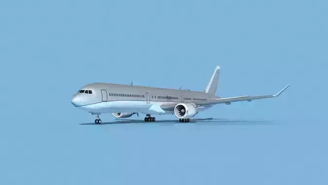 Boeing 767-400 Corporate 3 3D model